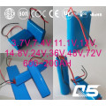 3.7V, 7.4V, 11.1V, 12V, 14.8V, 24V, 36V, 48V, 72V Li-ion 18650, Цилиндрический, Перезаряжаемый, LiFePO4, Литиевая батарея